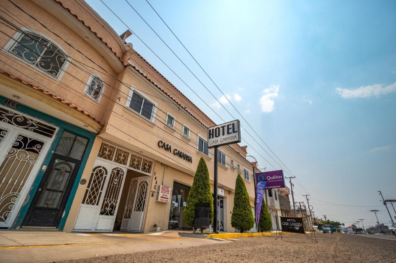 Hotel Casa Garatusa Yuriria ภายนอก รูปภาพ